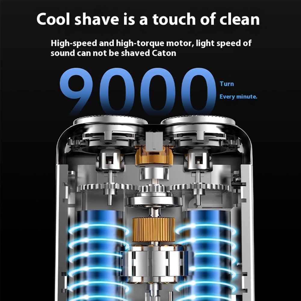 Aparat de ras portabil  cu design tip valiză